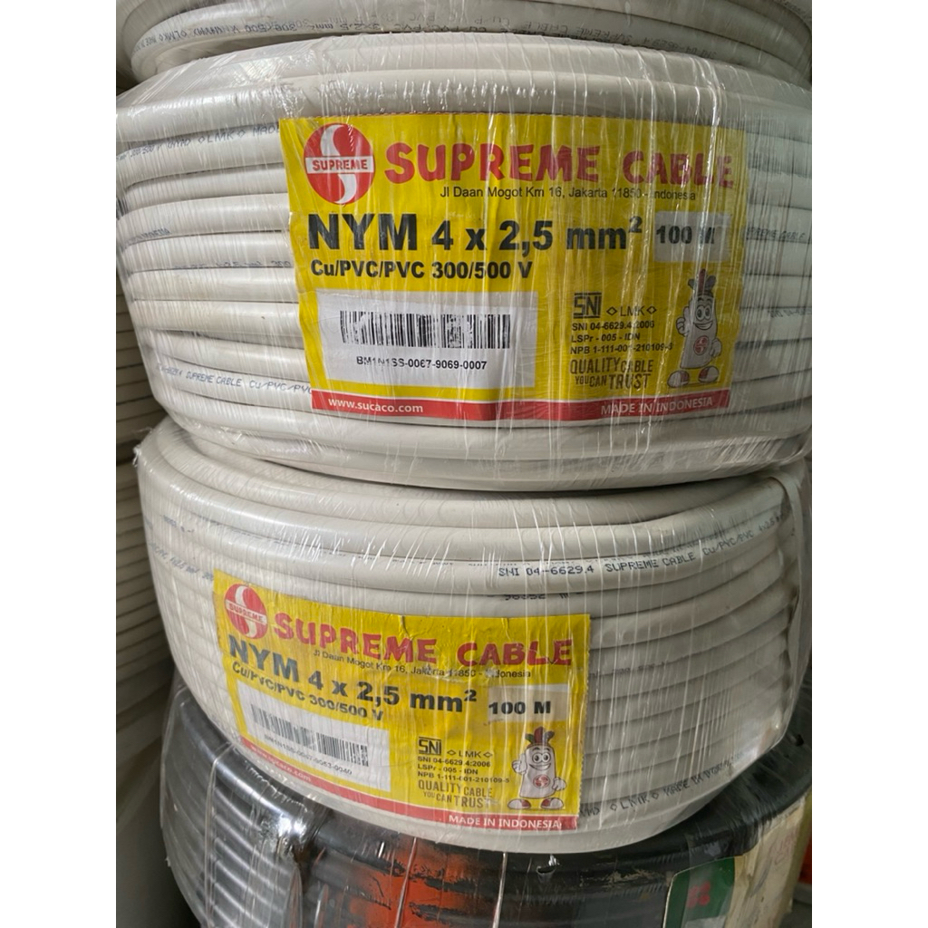 KABEL NYM 4x2,5 SUPREME 100M