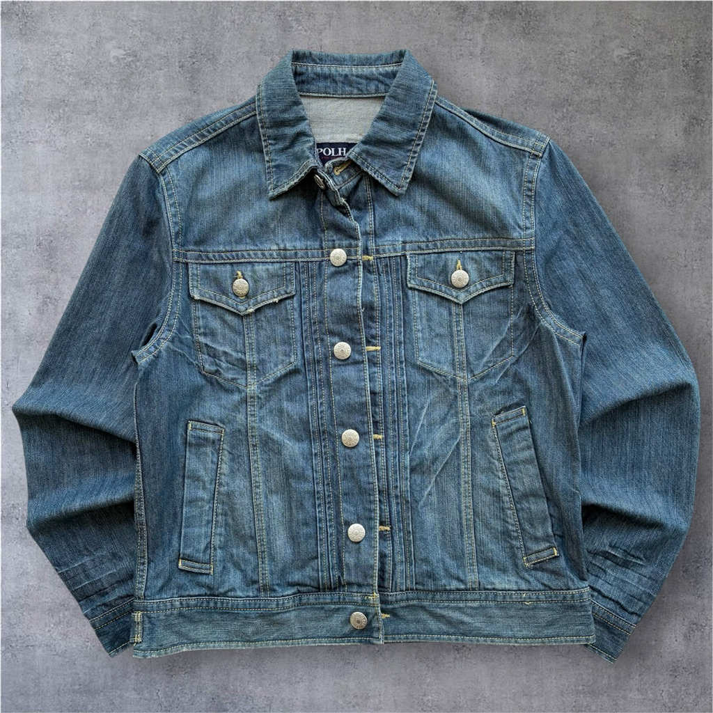 Jaket Jeans Denim POLHAM