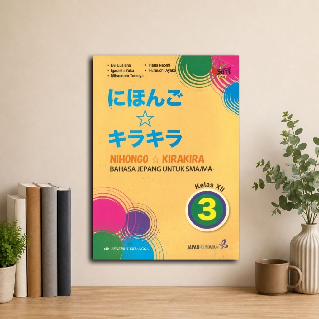 Buku Nihongo Kira Kira Bahasa Jepang Kelas 3 Untuk SMA/MA