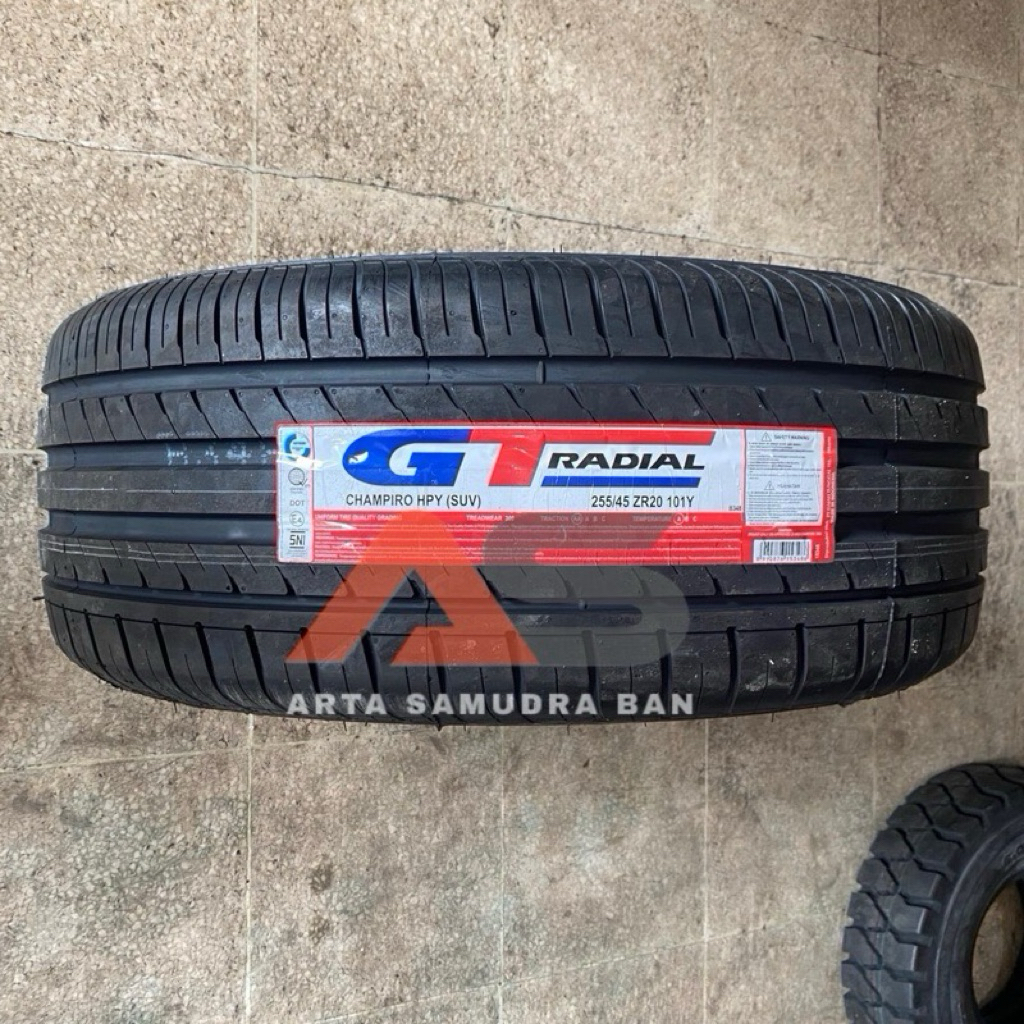 Ban GT Radial Gajah Tunggal Champiro HPY 255 / 45 R 20 R20