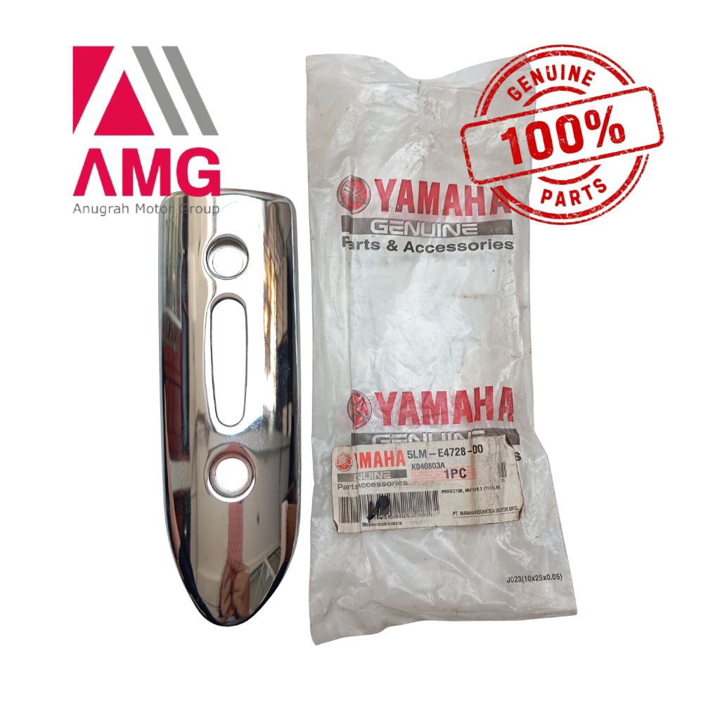 PROTECTOR, MUFFLER 2 YAMAHA JUPITER Z (5LM-E4728-00) / COVER KNALPOT / PELINDUNG KENALPOT / TUTUP / 