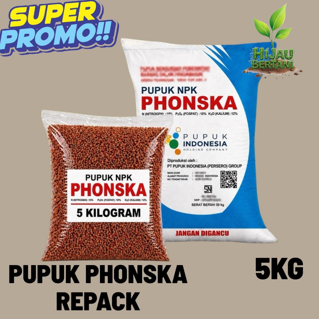 Pupuk PHOSKA Non Subsidi Kemasan repack 5kg
