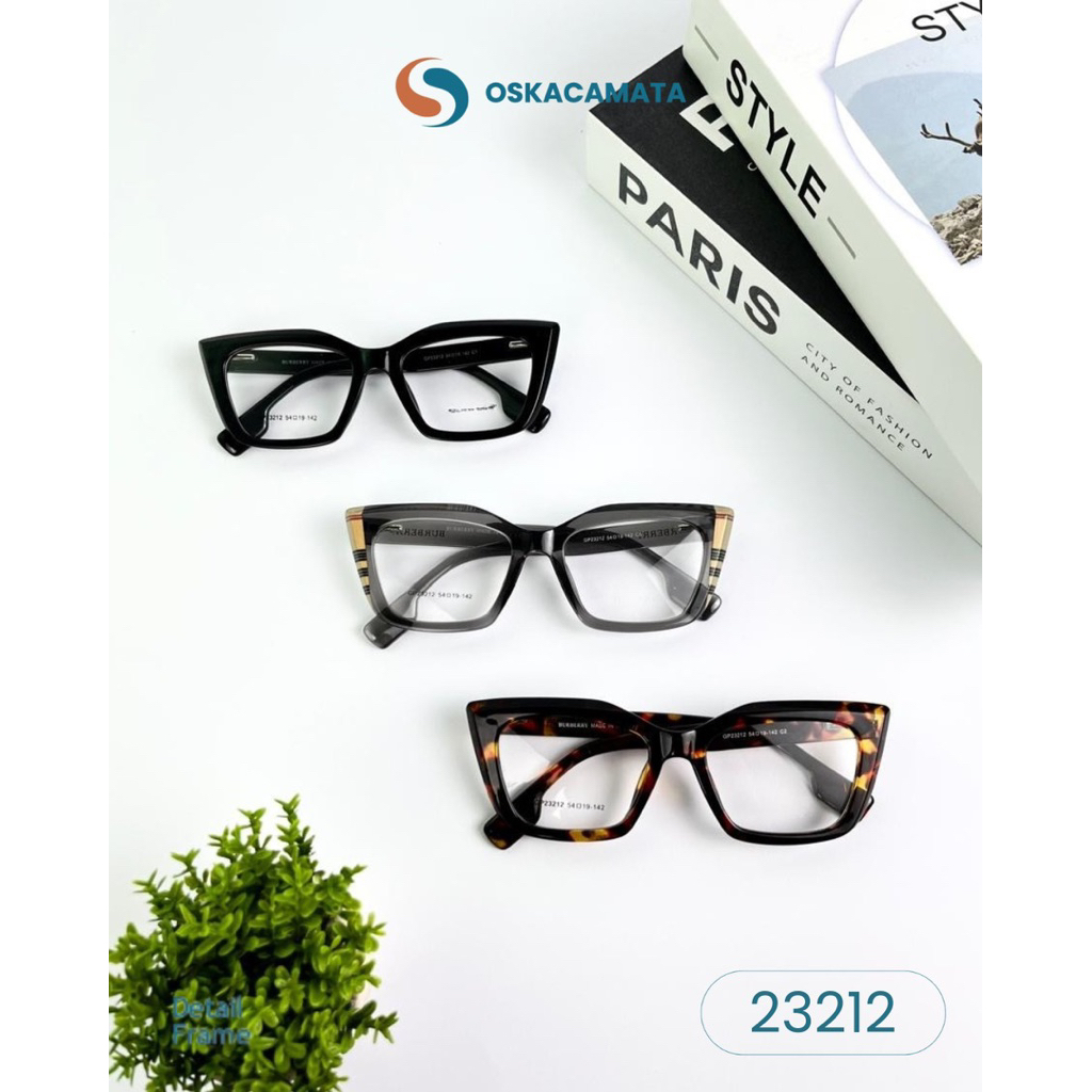 OSKACAMATA — FRAME KACAMATA KOTAK CAT EYE KODE 23212