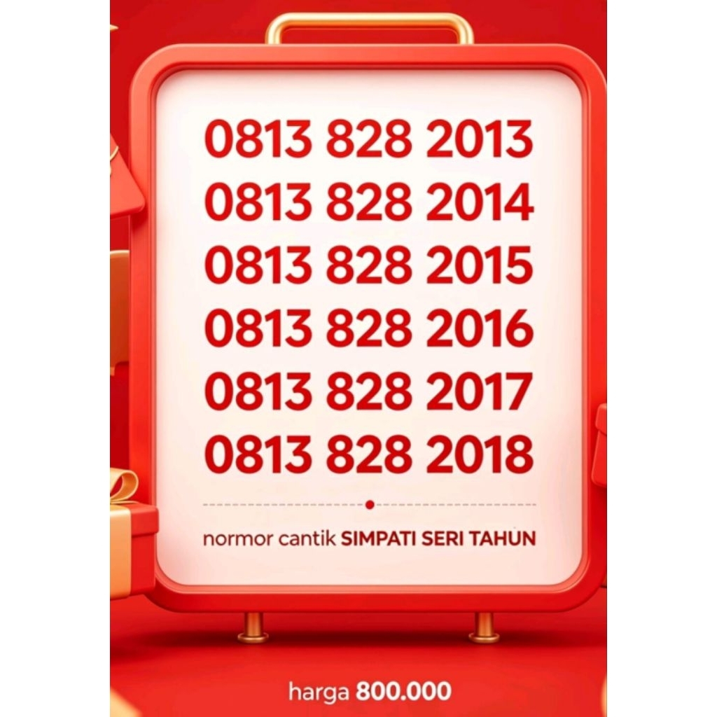 NOMOR CANTIK SIMPATI 11 ANGKA SERI TAHUN