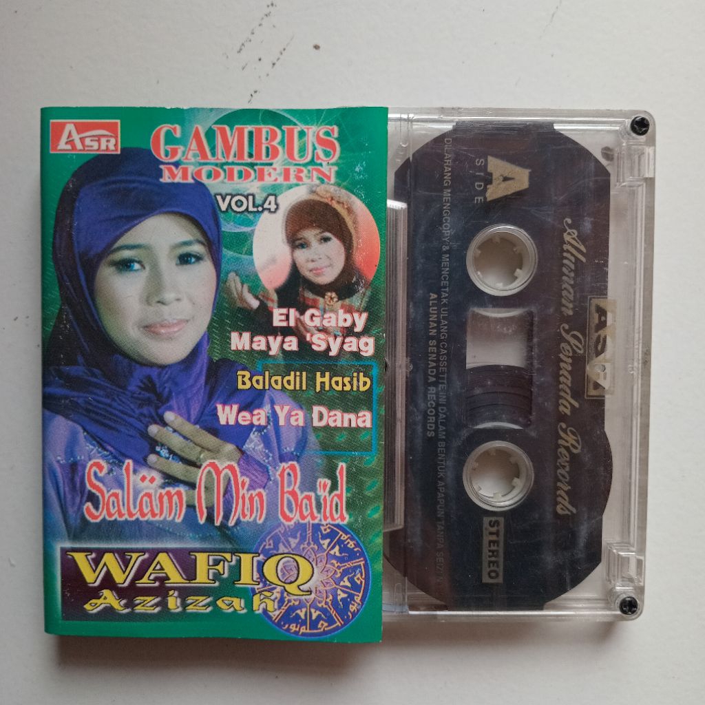 KASET WAFIQ AZIZAH - GAMBUS MODERN VOL 4