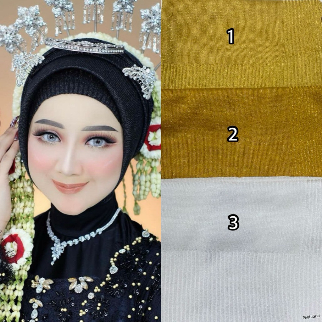 pashmina pengantin // pasmina pengantin gliter // pasmina pengantin putih // pasmina pengantin rajut