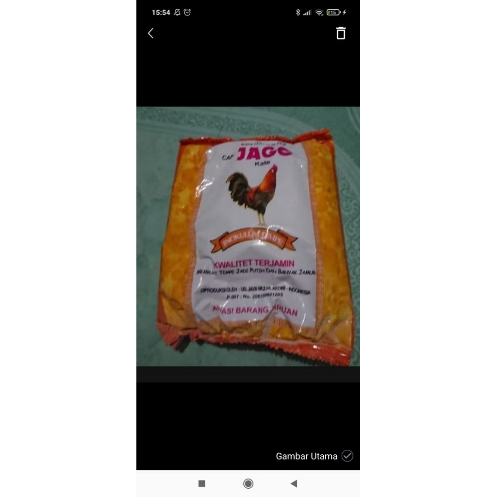 RAGI TEMPE KUALITAS TERBAIK CAP AYAM JAGO ORIGINAL KUALITAS TERJAMIN READY