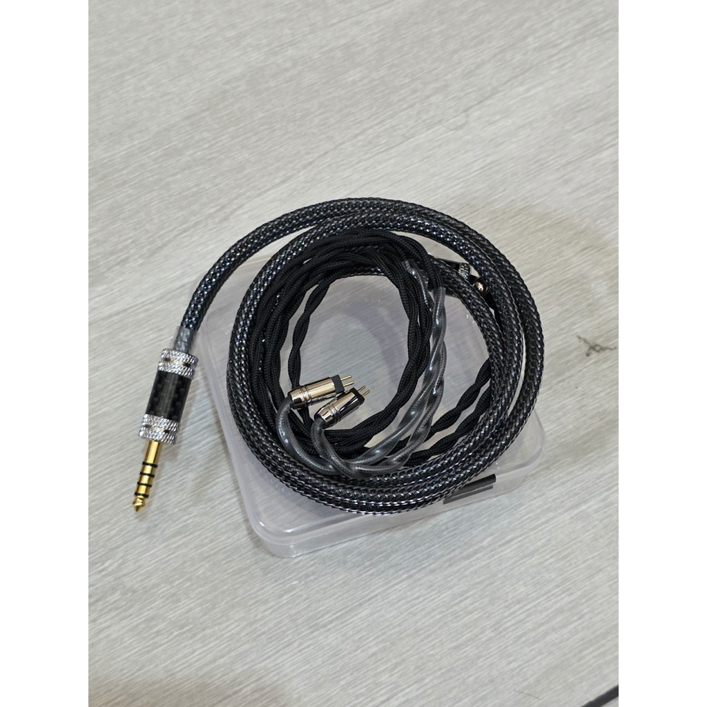 XINHS Black Pearl Upgraded High Purity Single Crystal Copper Double Layer Shielded In Ear Monitor Ca