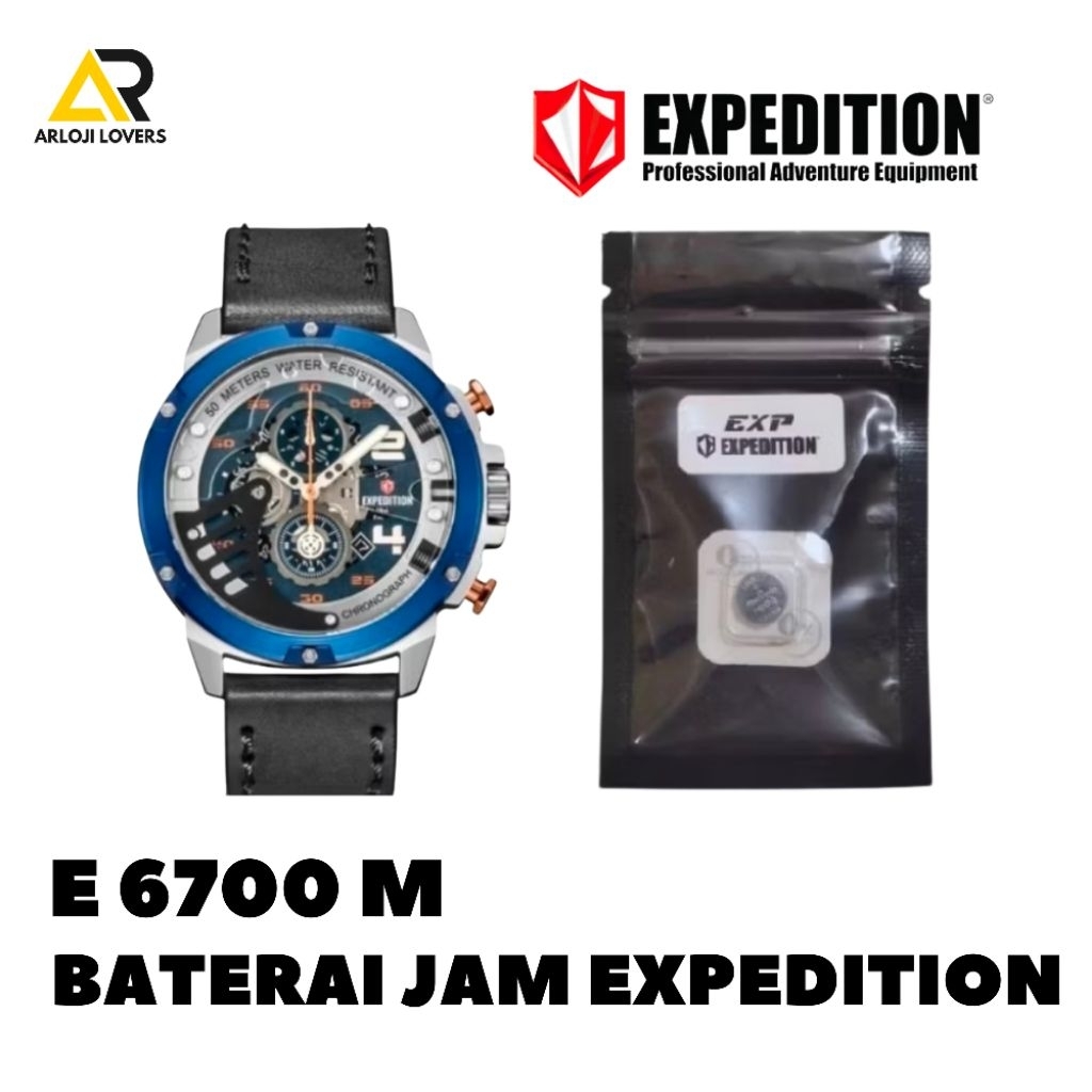 Baterai Jam Expedition Type E 6700 M Original