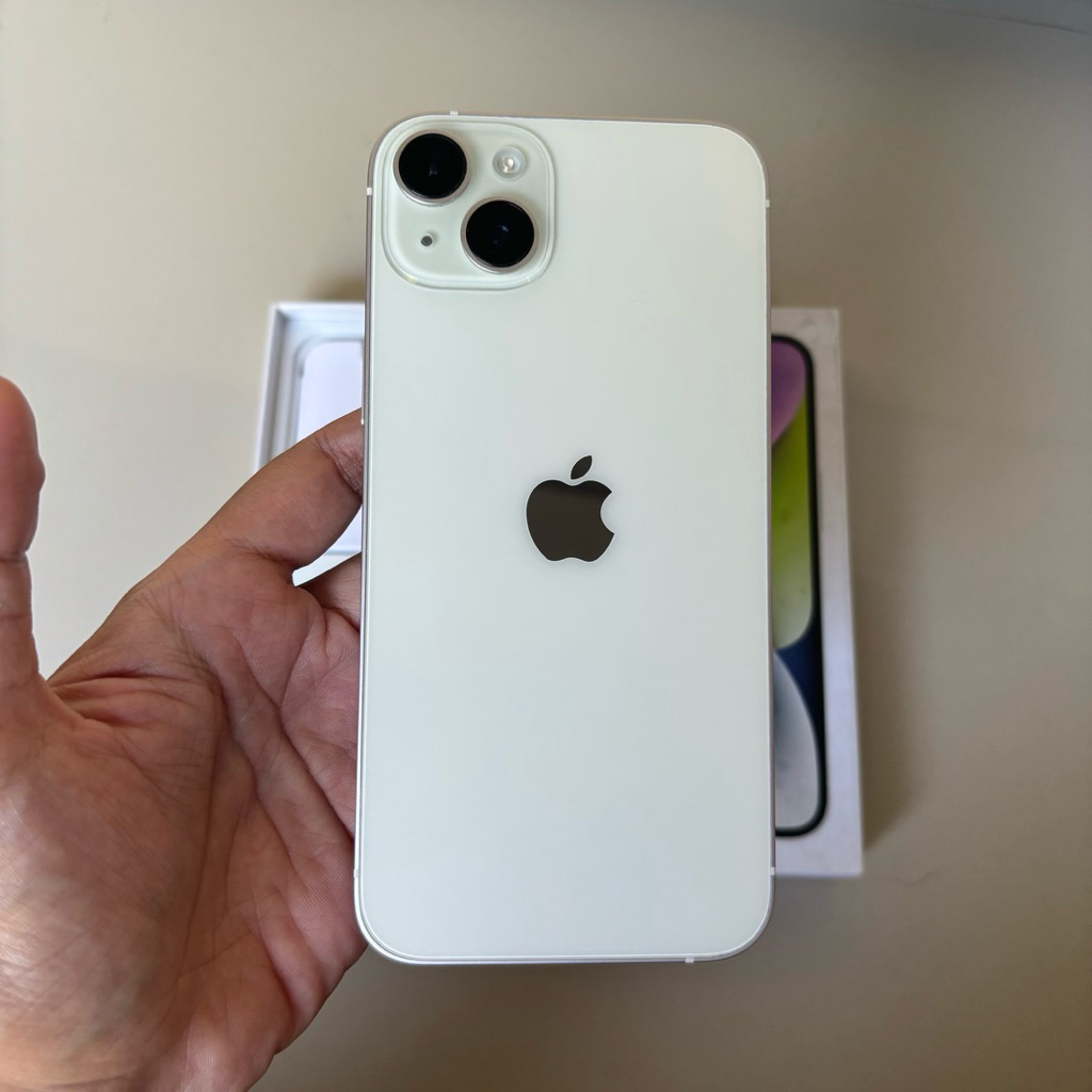 iPhone 14 PLUS 128GB Starlight All Operator - Second Inter Original Apple