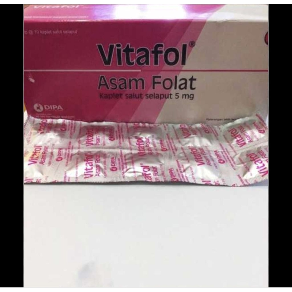 Vitamin folic acid asam folat suplemen kesehatan