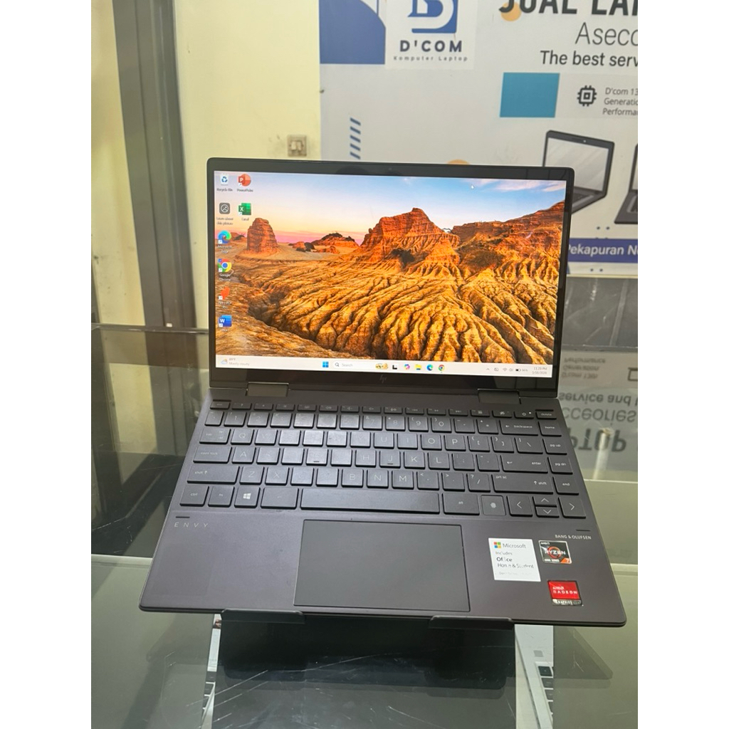 HP ENVY X360 Convertible 13, AMD Ryzen 7 4700U, RAM 16 GB, SSD 512 GB, VGA AMD Radeon Graphics