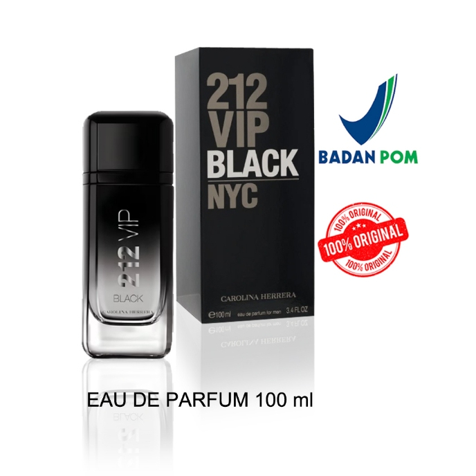 Parfum Original 212 VIP Black For Men EDP 100 ml