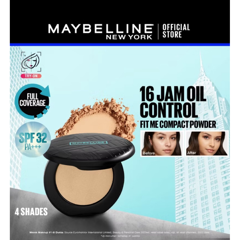 bedak padat maybelline