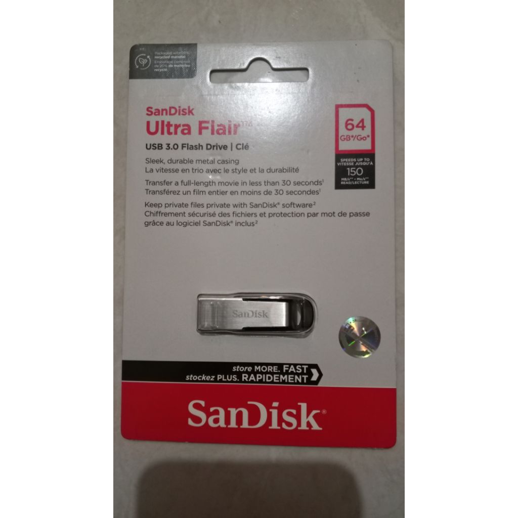 Flashdisk Sandisk 64GB USB 3.0