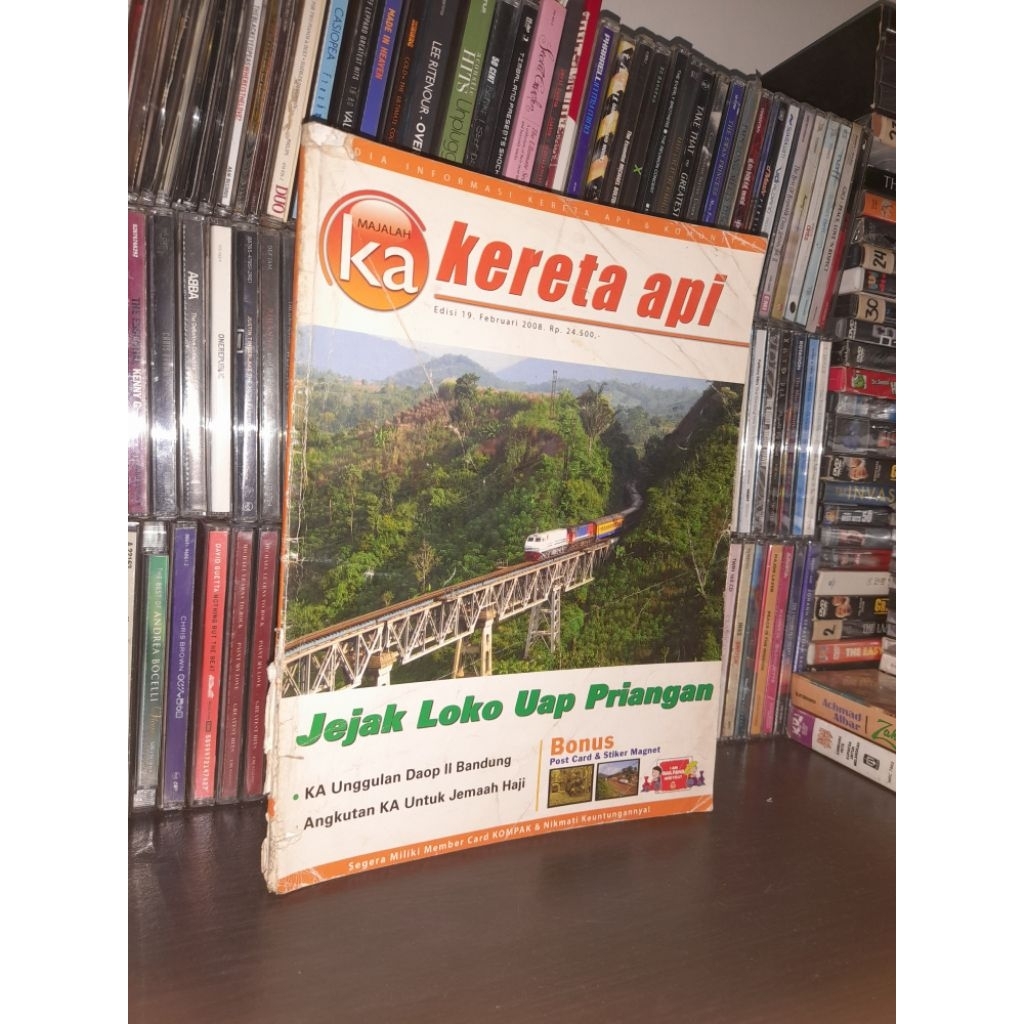 Majalah Kereta Api edisi Februari 2008