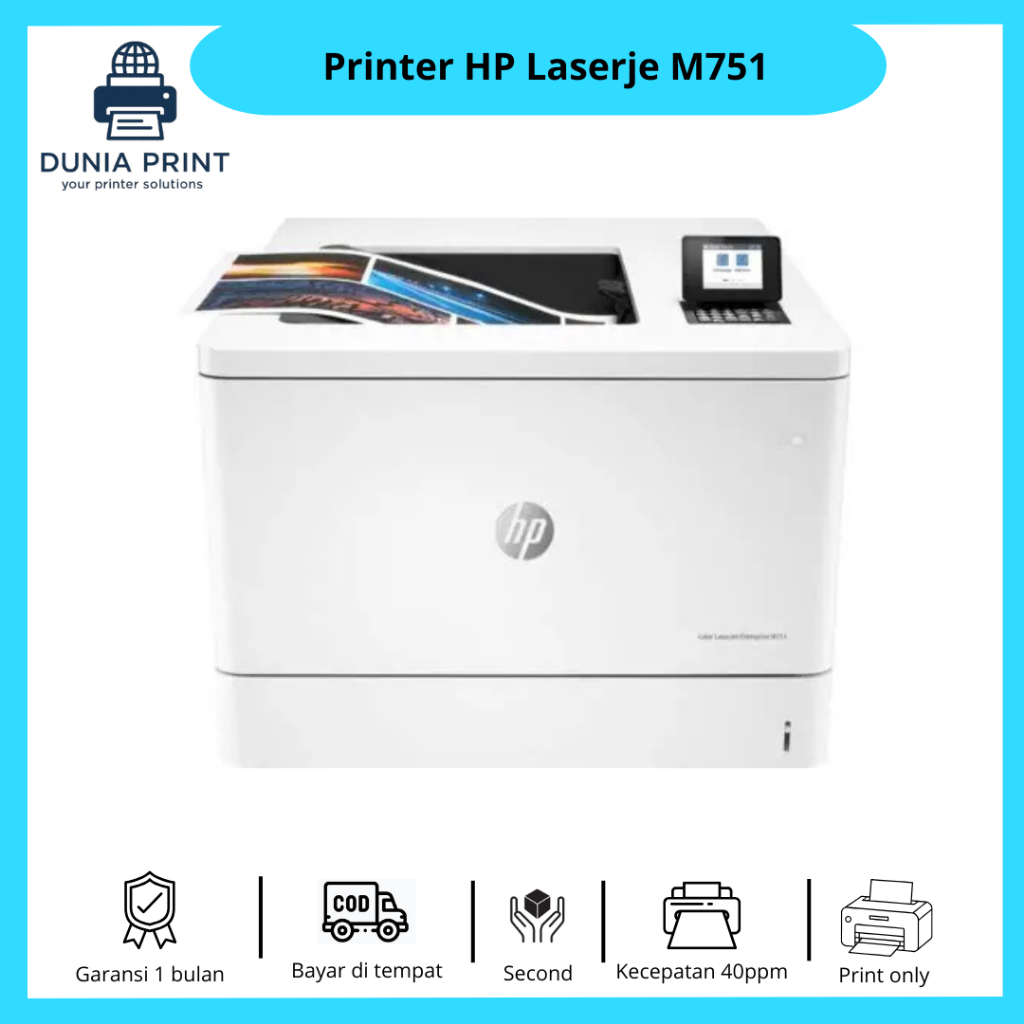 Printer Color A3 HP LaserJet Enterprise M751DN - Printer A3 Warna 40ppm