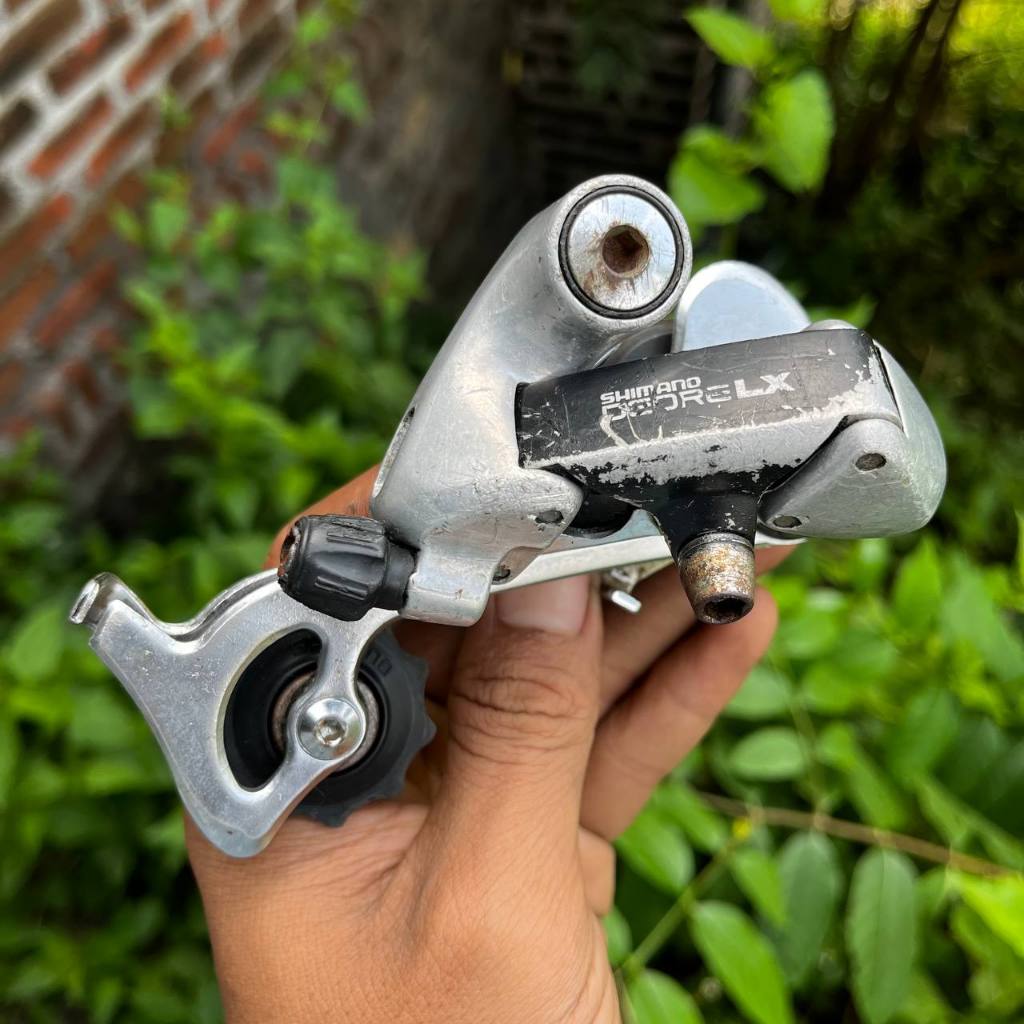 Rd rear derrailleur operan bleyer 7speed shimano Deore LX RD-M550 japan federal komuter mtb lawas