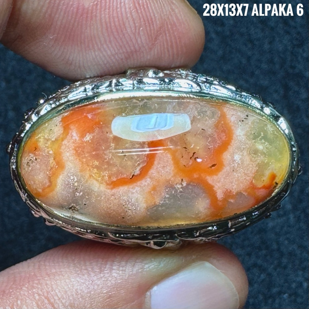 Cincin Batu Akik Natural Lafadz Allah