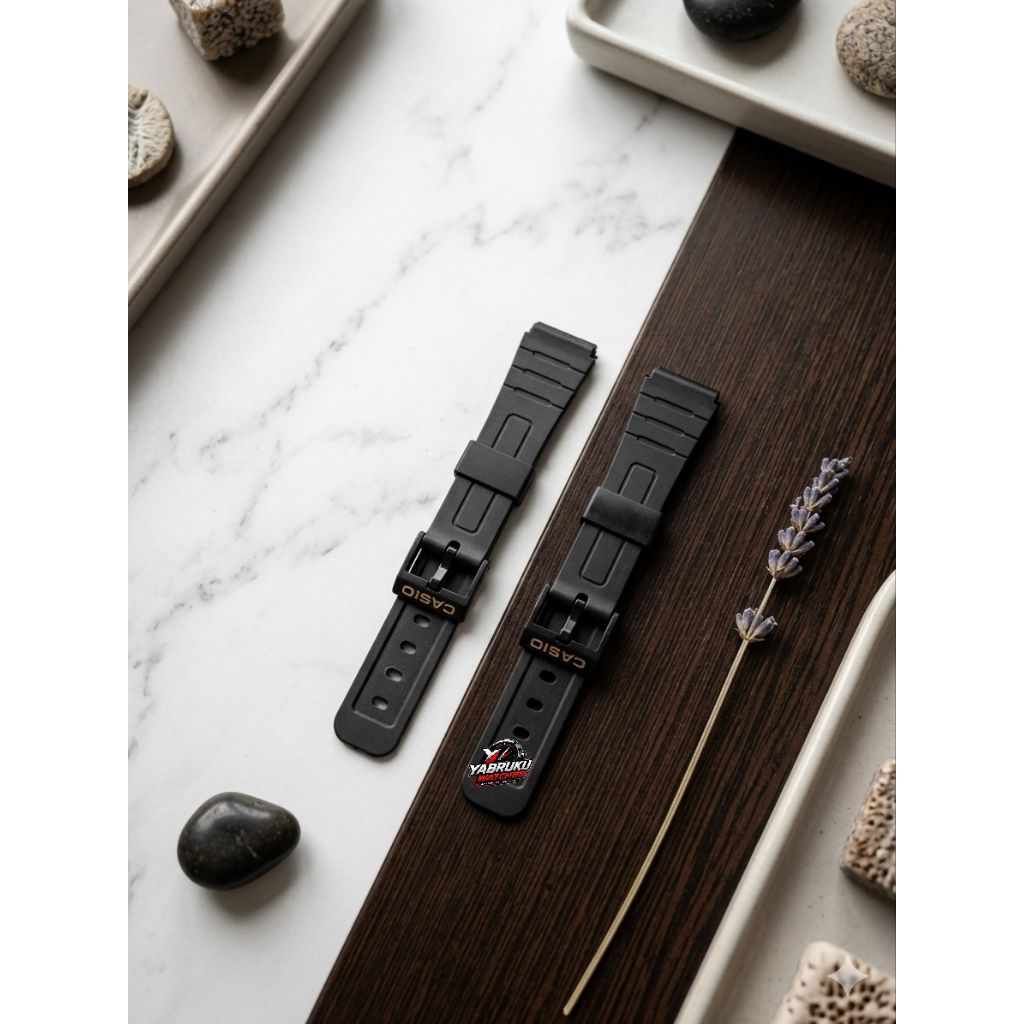 Strap Tali Jam Tangan Casio AW-48HE CASIO AW48HE,Free Pen/Springbar