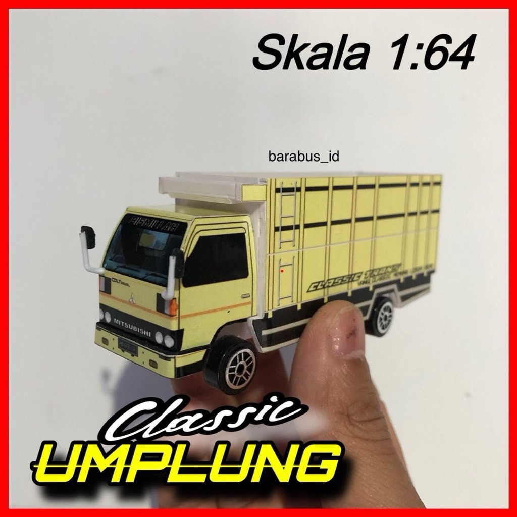 Miniatur Truk UMPLUNG Kecil Skala 1:64