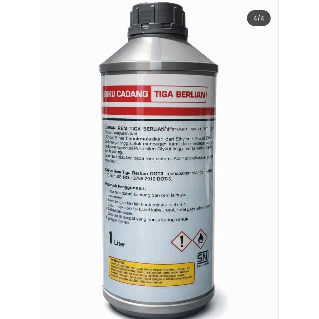 Minyak Rem Dot 3,Tiga Berlian 100% Original Mitsubishi