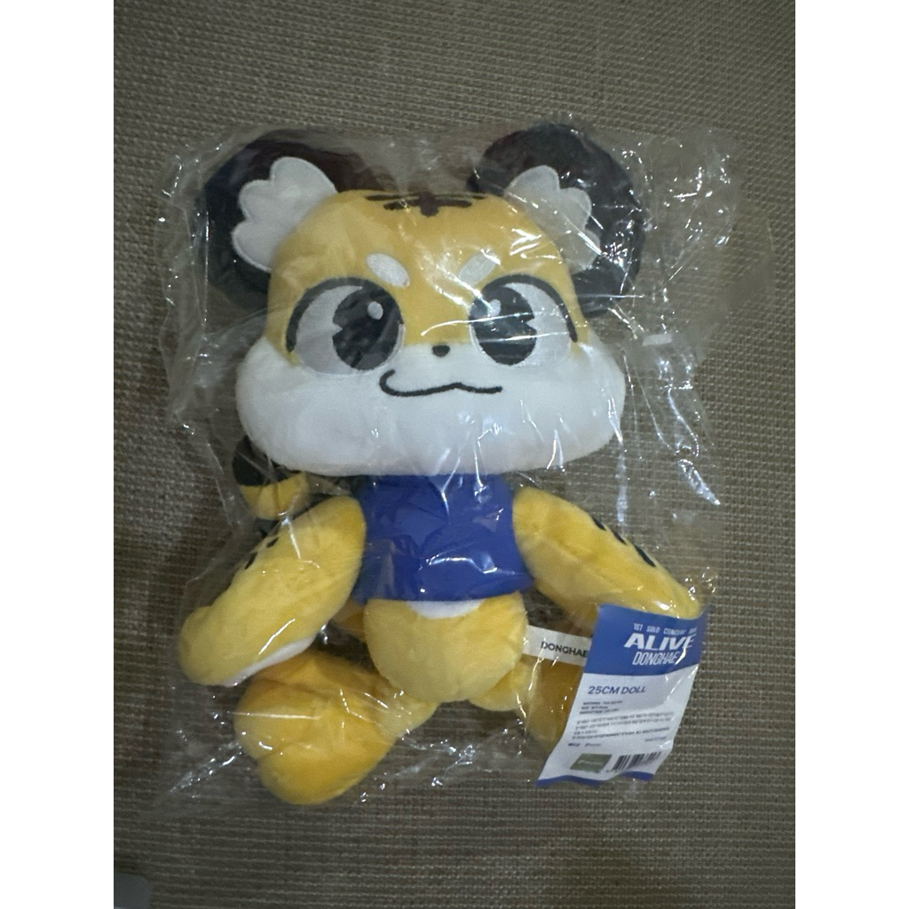 Donghae Super junior SJ Doll Alive Tiger 25cm