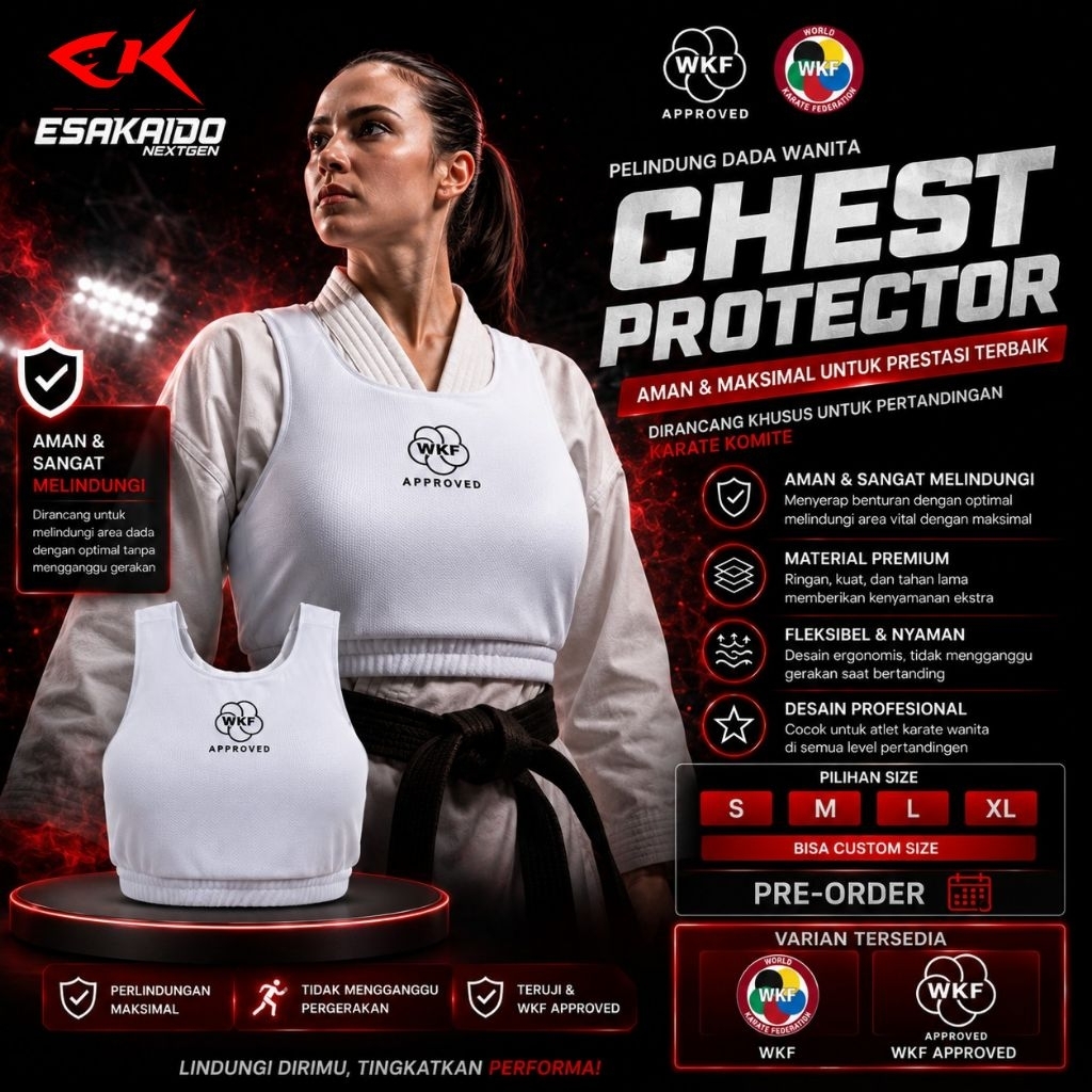ESAKAIDO - CHEST PROTECTOR KARATE