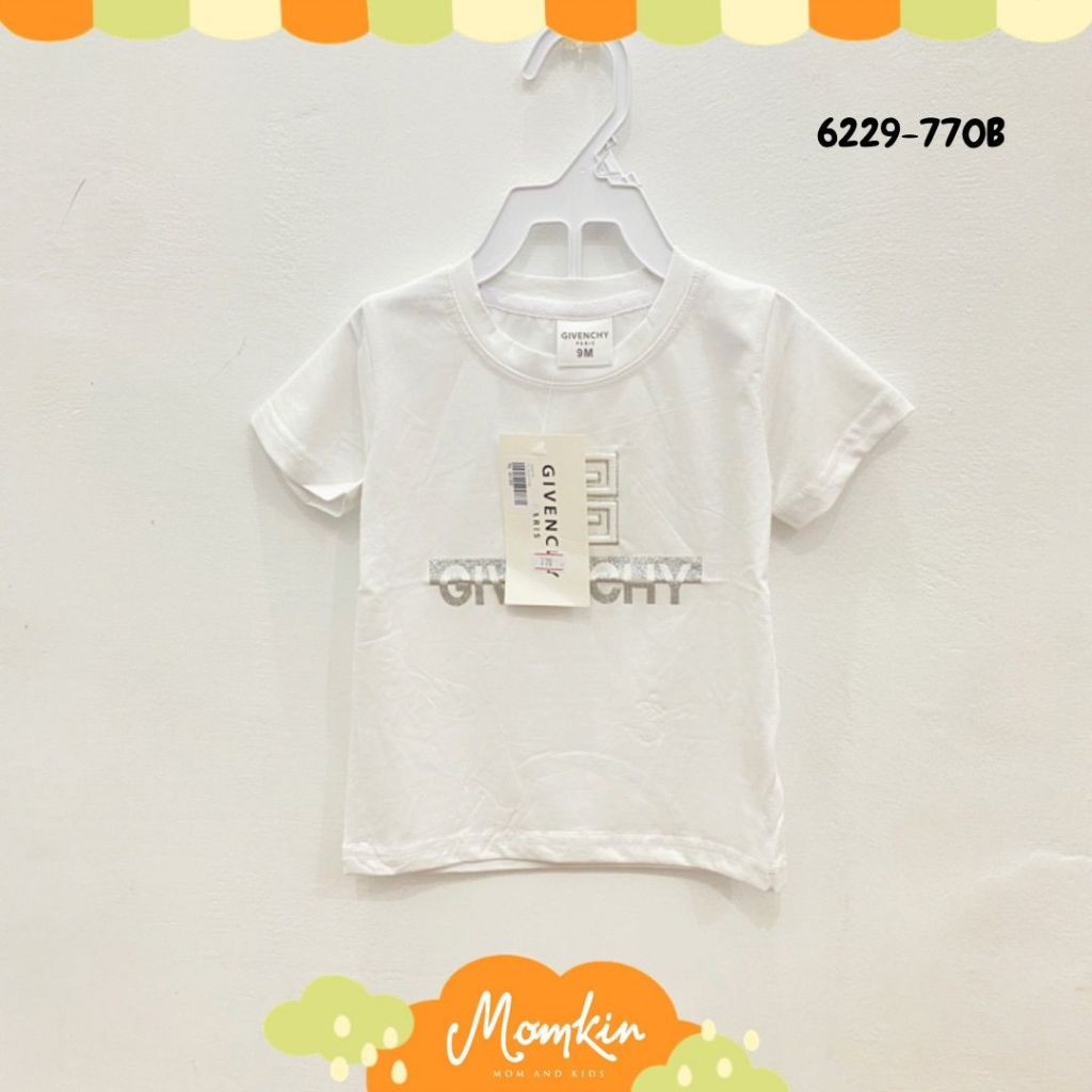 MO,KIM - CARTERLOVE -Kaos Anak dengan desain dari merk fashion mewah Givenchy Paris