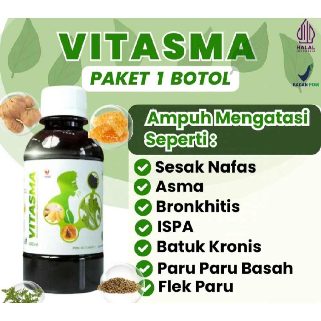 Madu Vitasma Untuk Mengobati Batuk & Asma
