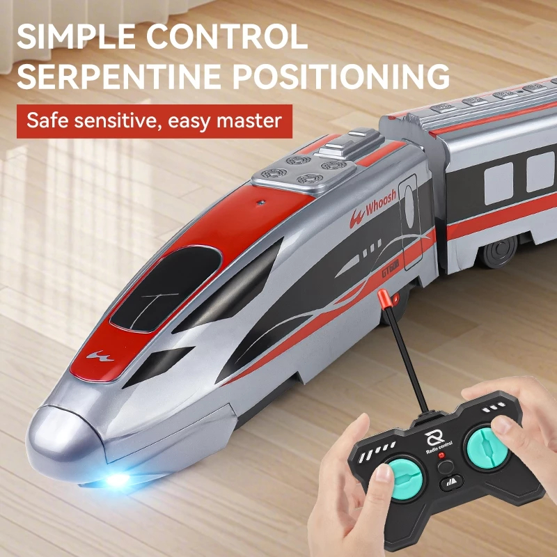 new mainan kereta whoosh remote control kereta cepat remote control rc high speed train rc anak