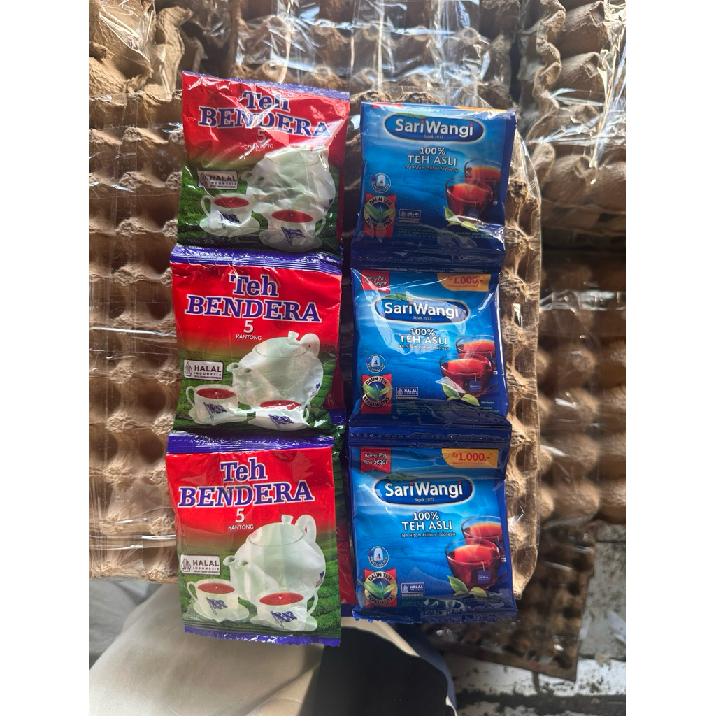 Teh sariwangi celup, teh bendera celup,Teh Celup, teh celup sachet