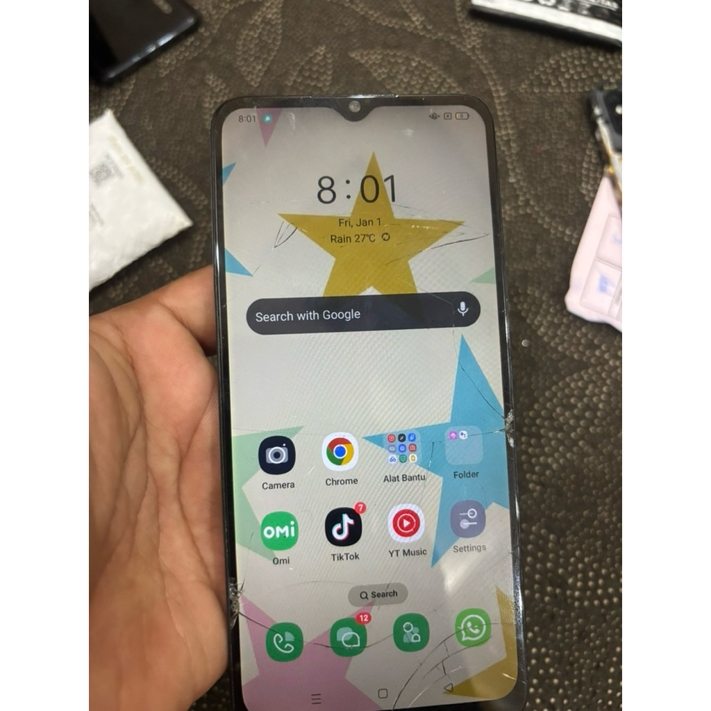 OPPO A16K Ram 4/64 MINUS LCD SAMA  BATERAI