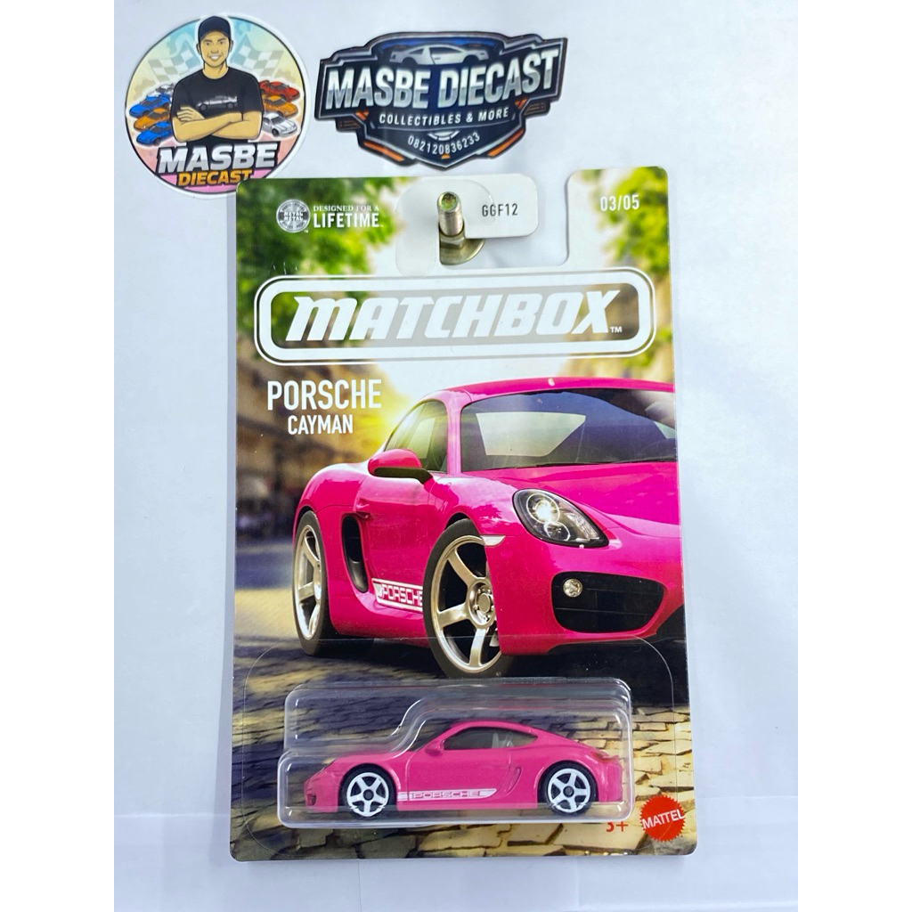 Matchbox Porsche Cayman Pink