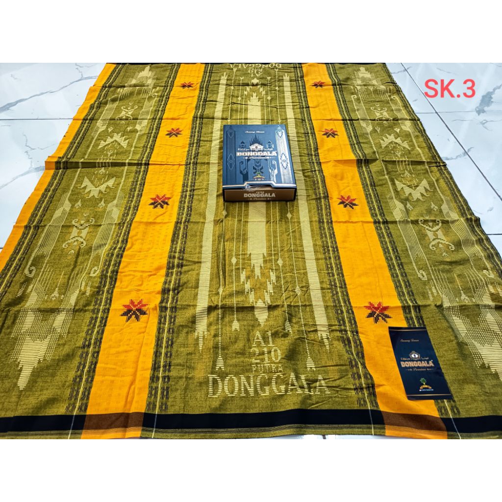 *Sarung Donggala Putra A1 210 Songket**SKT**Bahan Rayon Super