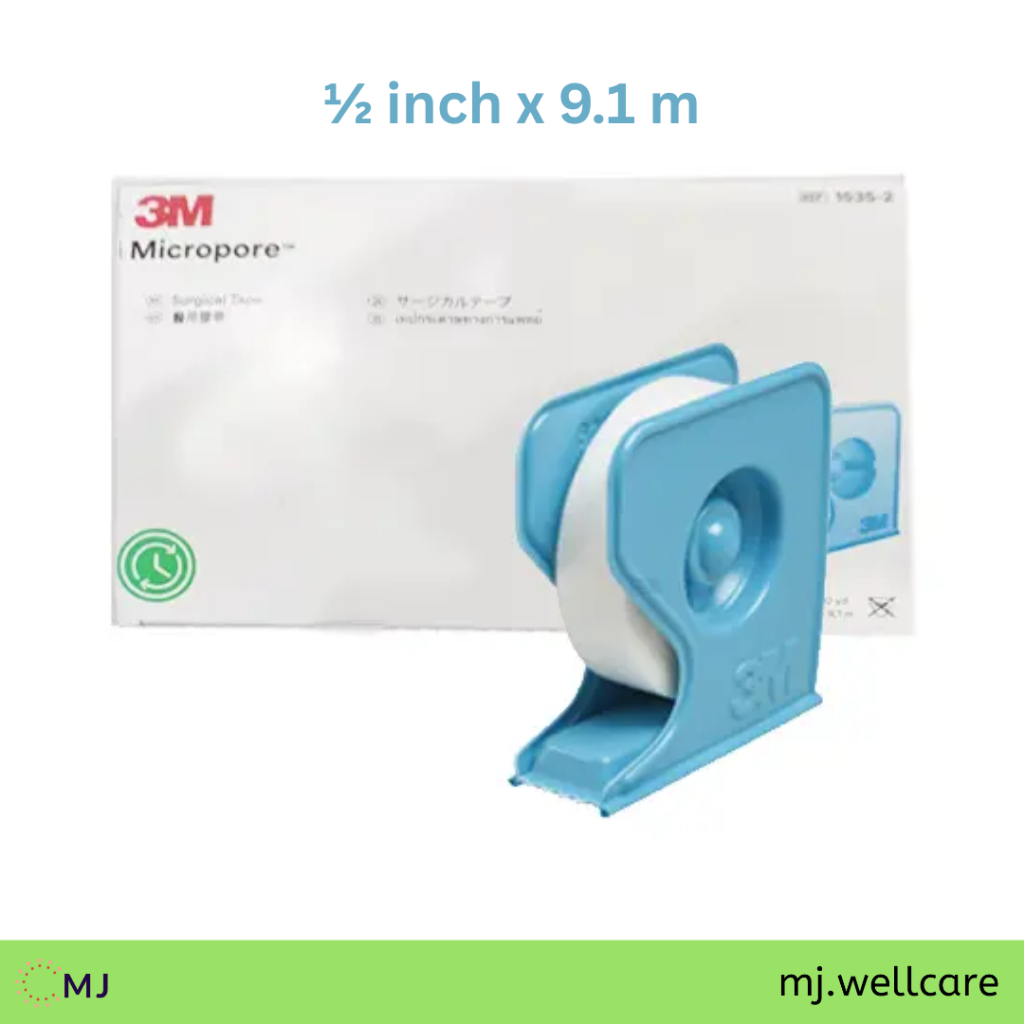 3M Nexcare Micropore Paper Tape 1/2 inch