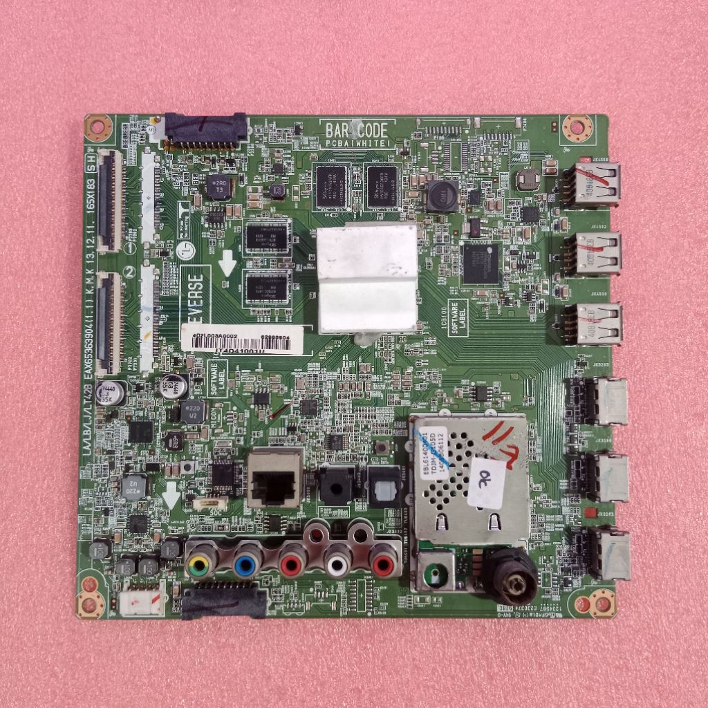 MB LG 55LB650T - MESIN TV MAINBOARD LG 55LB650-T