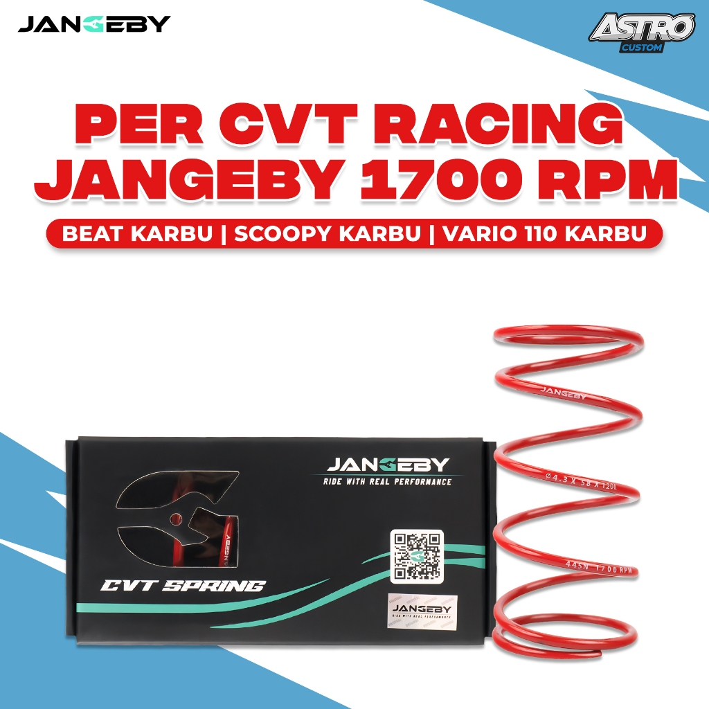 PER CVT Beat Scoopy Karbu Spacy  Karbu JANGEBY Spring