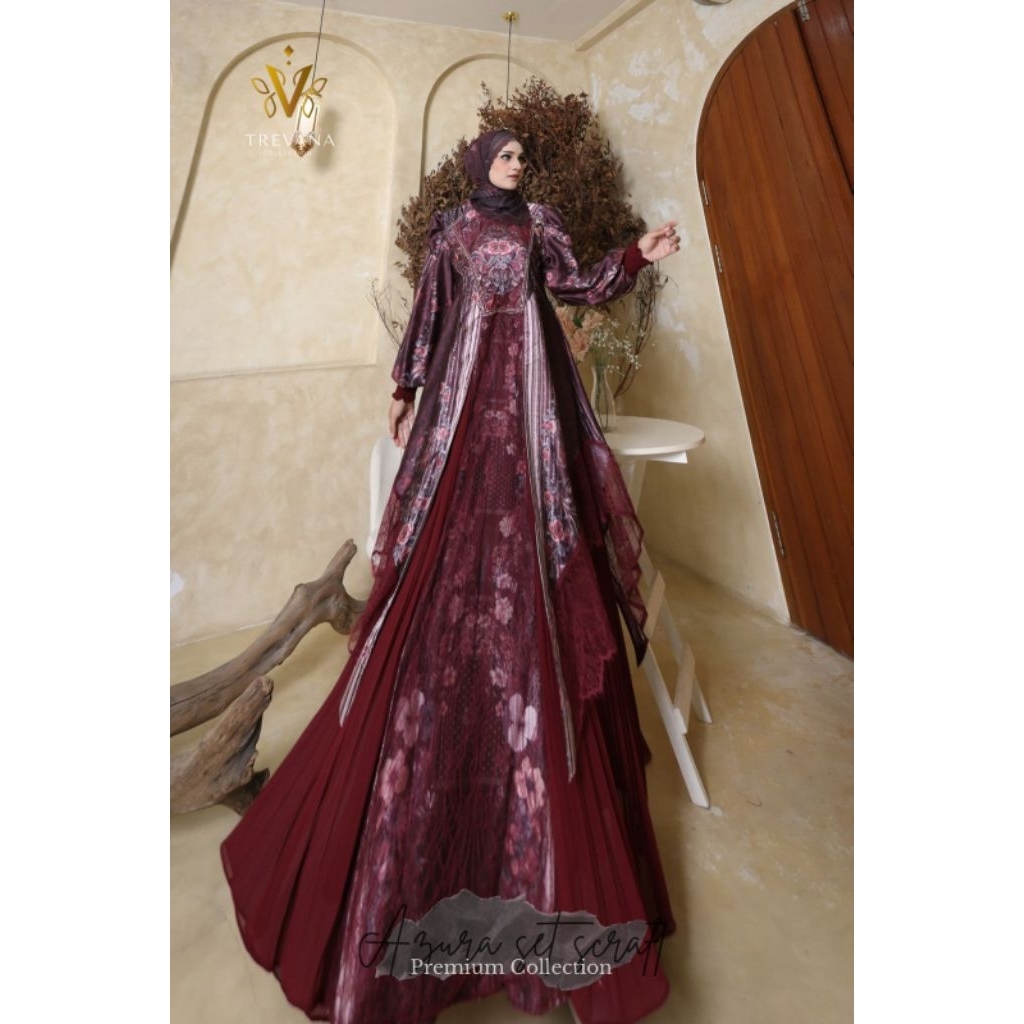 (NEW) GAMIS SYARI KHANZA  SERIES by TREVANA