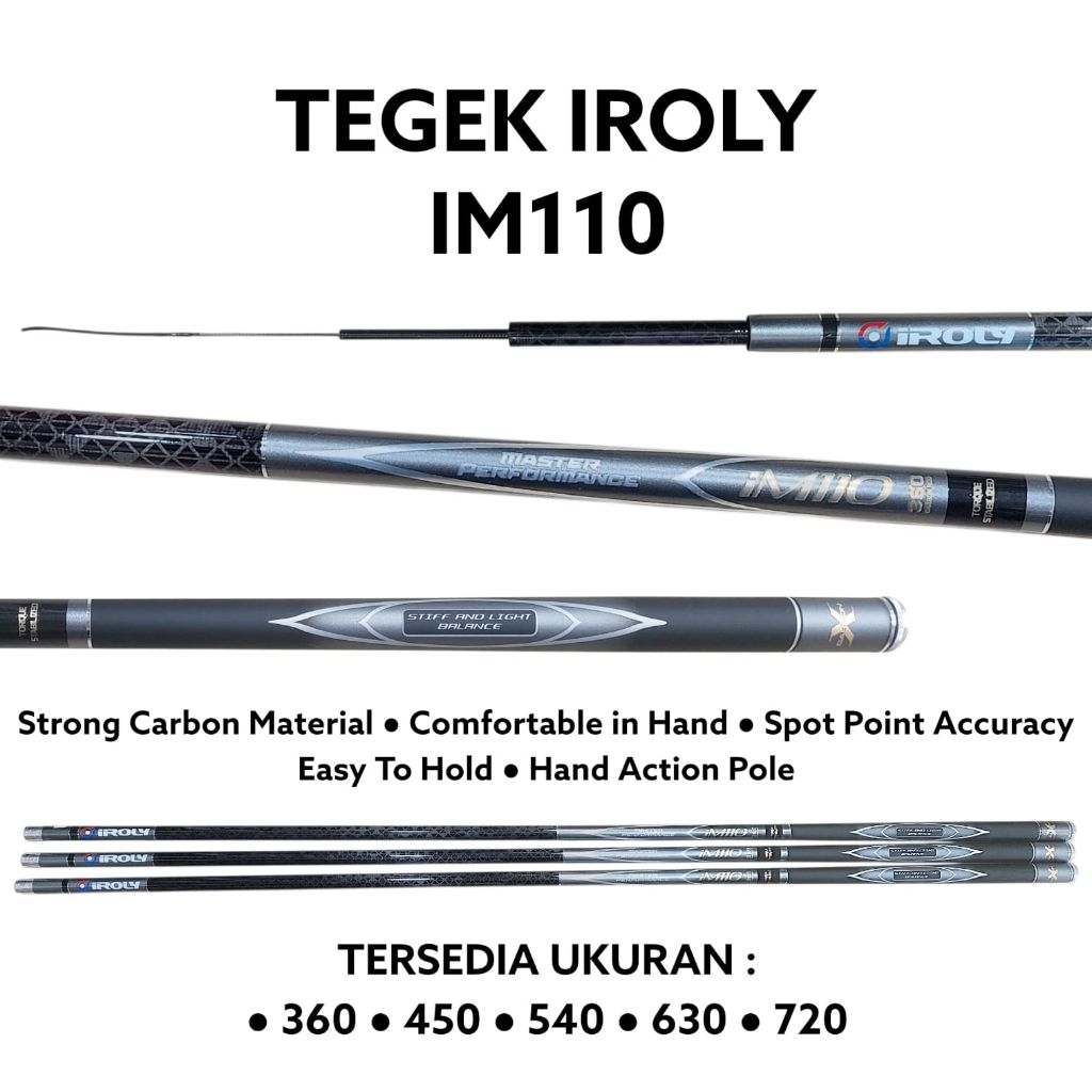 JORAN POLE/TEGEK IROLY IM110 630CM