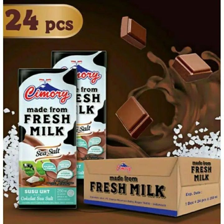 CIMORY UHT 250ML RASA SEA SALT 1 CTN 24 PCS