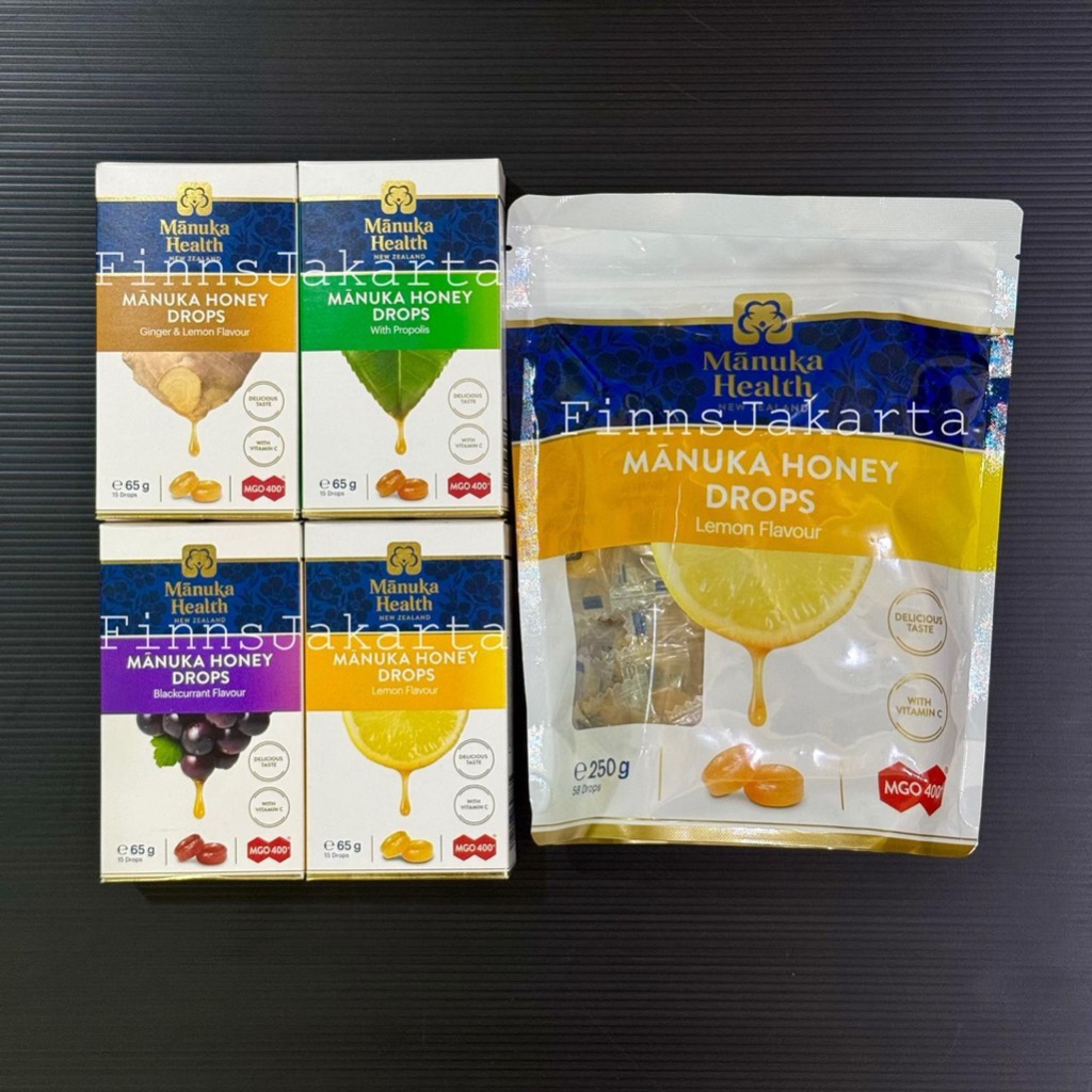 Manuka Health Honey Drops New Zealand Madu Australia