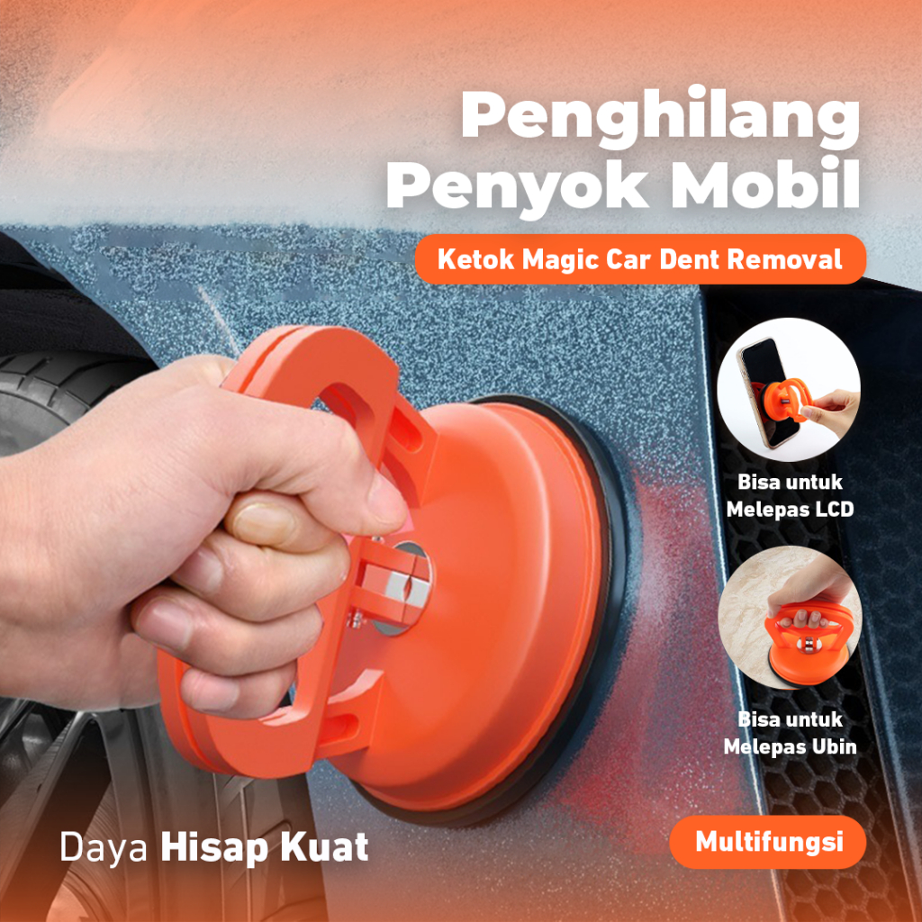 Ketok Magic Body Repair | Penarik Body Mobil Motor Penyok | Alat Pengangkat Keramik dan Kaca