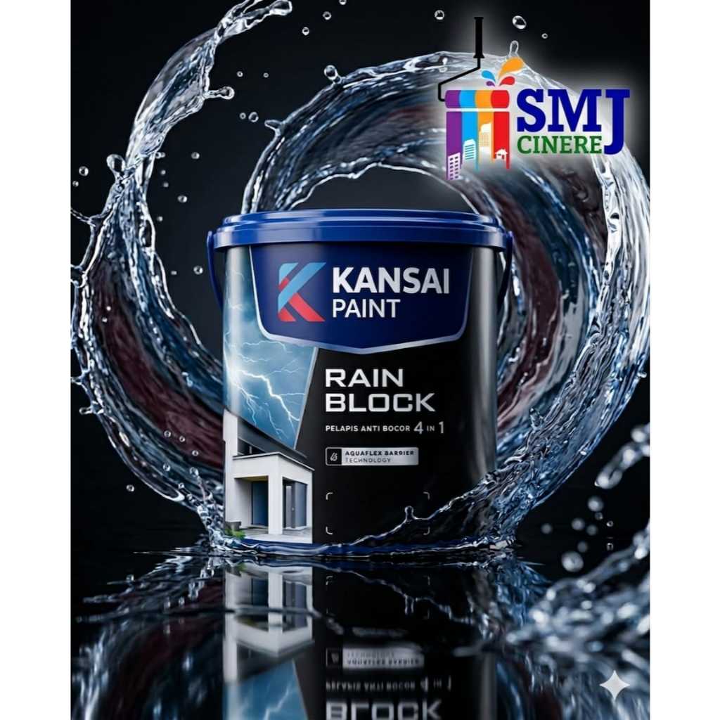 KANSAI PAINT-CAT WATERPROFING RAIN BLOCK 4KG