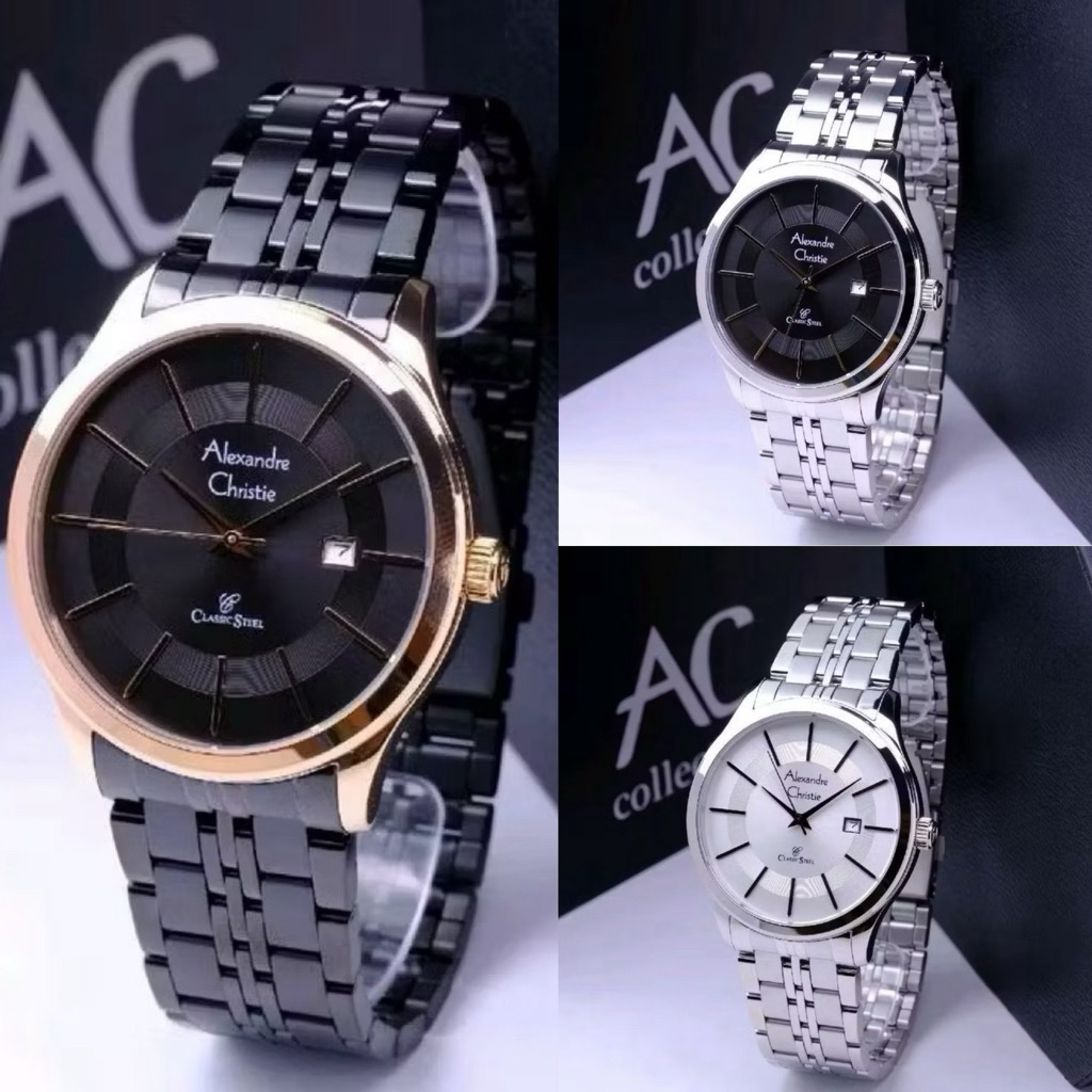 Jam Tangan Pria Alexandre Christie 8348 AC8348 AC 8348MD (ORIGINAL)