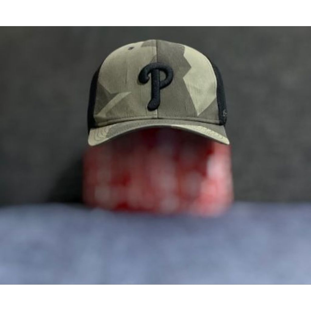 Topi Trucker '47 Brand MLB Philadelphia Phillies Camo Original Second