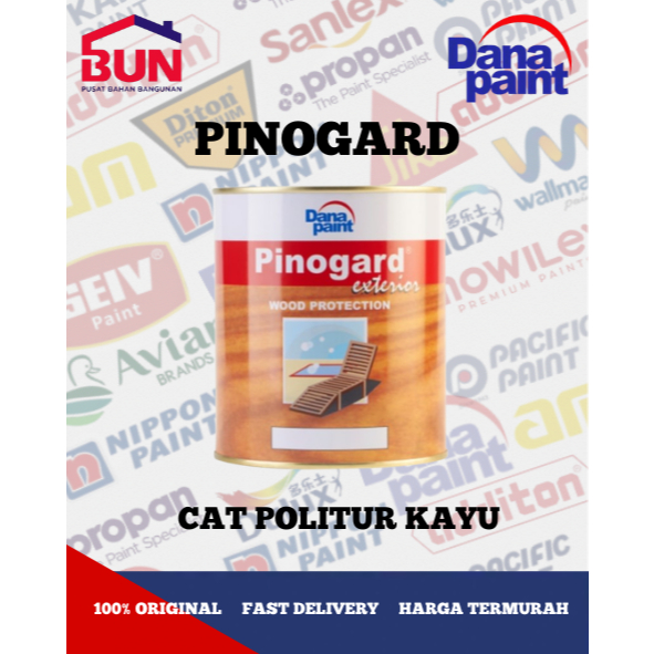 PINOGARD CAT POLITUR KAYU 1 KG / CAT KAYU DANA PAINT