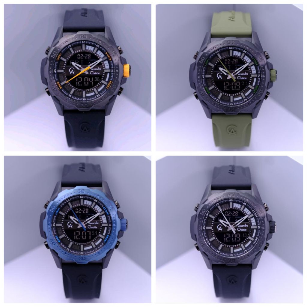 JAM TANGAN PRIA ALEXANDRE CHRISTIE 9370/AC9370 ORIGINAL