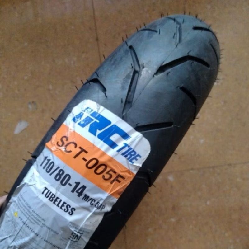 (IRC) IRC 110/80/14 TL Ban Luar Tubeless IRC Ban Depan Honda PCX 150/160, Yamaha Aerox 155, dan ADV 