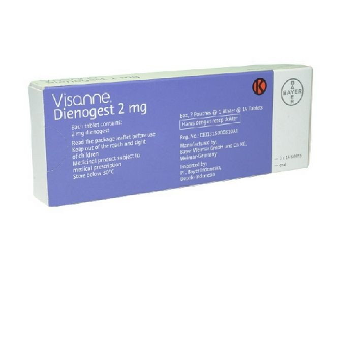 VISANNE 2 MG 1 BLISTER @ 14 TABLET